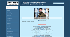 Desktop Screenshot of city-music.de